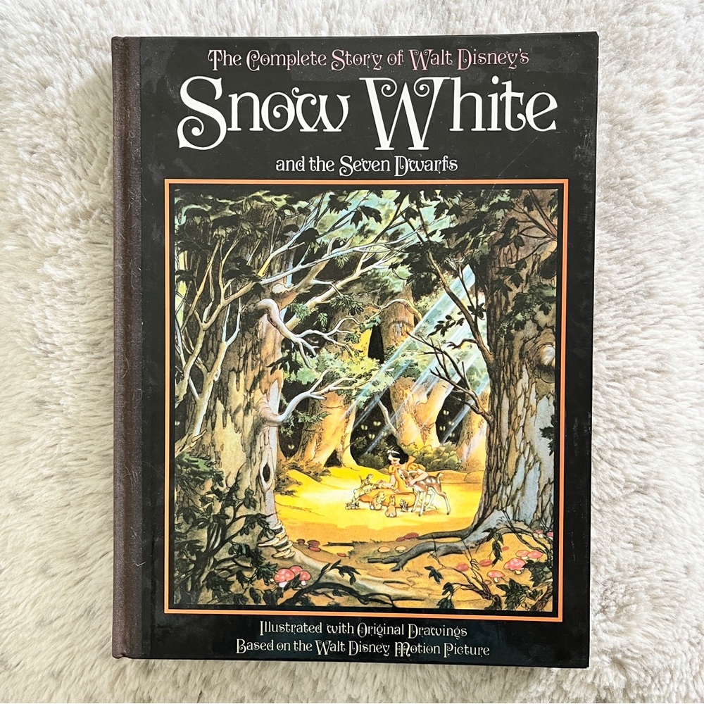 Vintage '87 The Complete Story of Walt Disney's Snow White, 50th Anniv. Edition